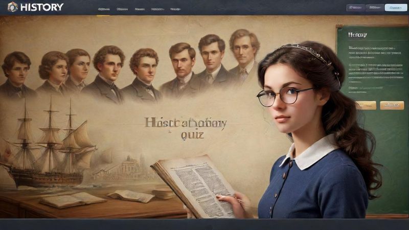 History Quiz for Students - Main Page Header