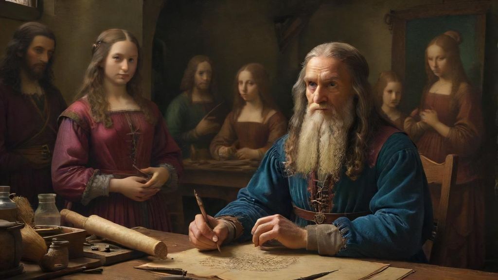 How Did Leonardo da Vinci's Training Influence His Apprentices' Later Careers?