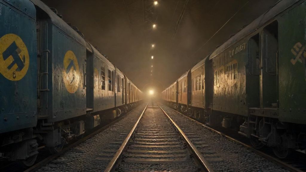 Did the Nazis really try to hide their treasures in secret trains during WWII?