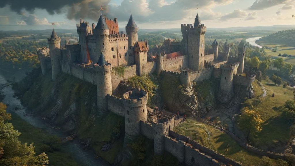 How Did Medieval Castles Prepare to Withstand Long Sieges?
