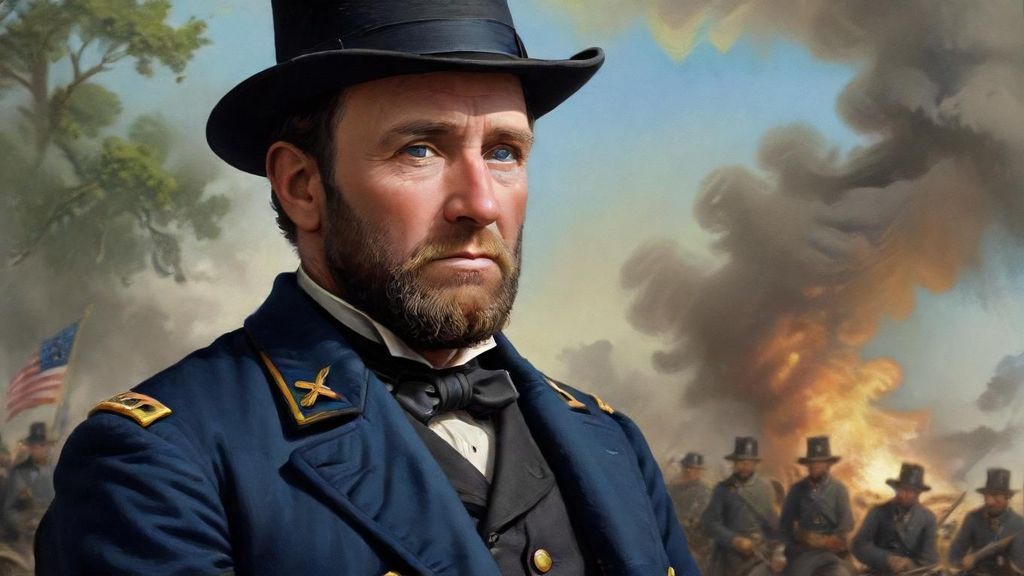 How did Ulysses S. Grant's early struggles prepare him for Civil War command?