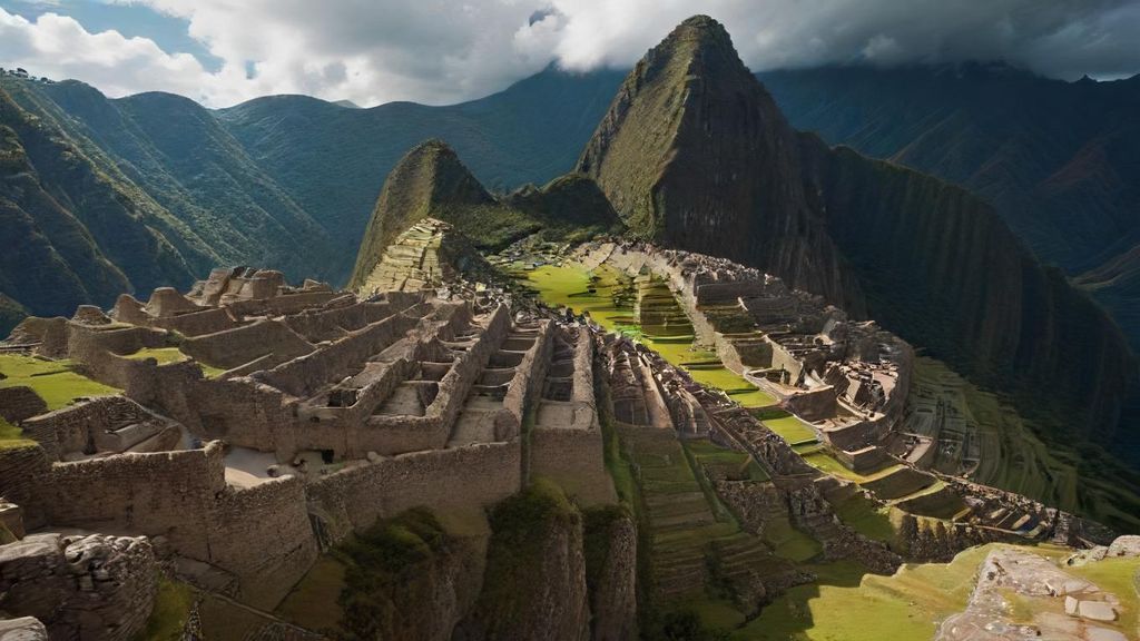 What unique challenges and beliefs led the Inca to build their stunning stone cities?