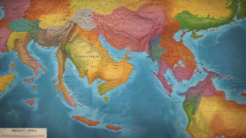 Why did British India split into separate nations in 1947?