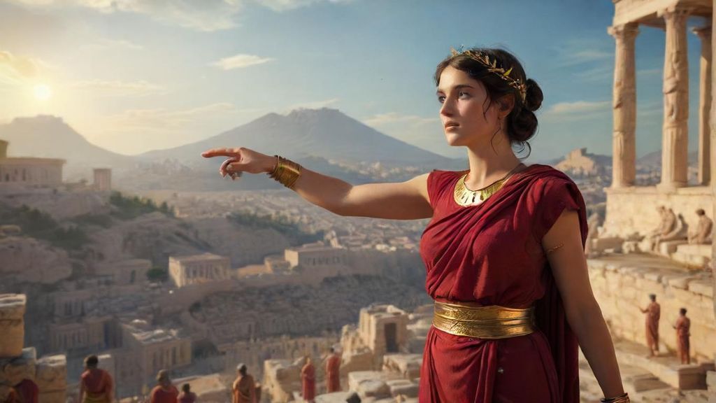 Where Did Aspasia Come From and How Did She Rise to Prominence in Ancient Athens?