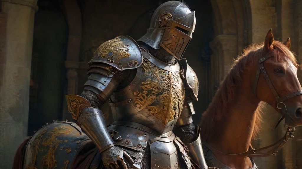 Why did Leonardo da Vinci design a mechanical knight?